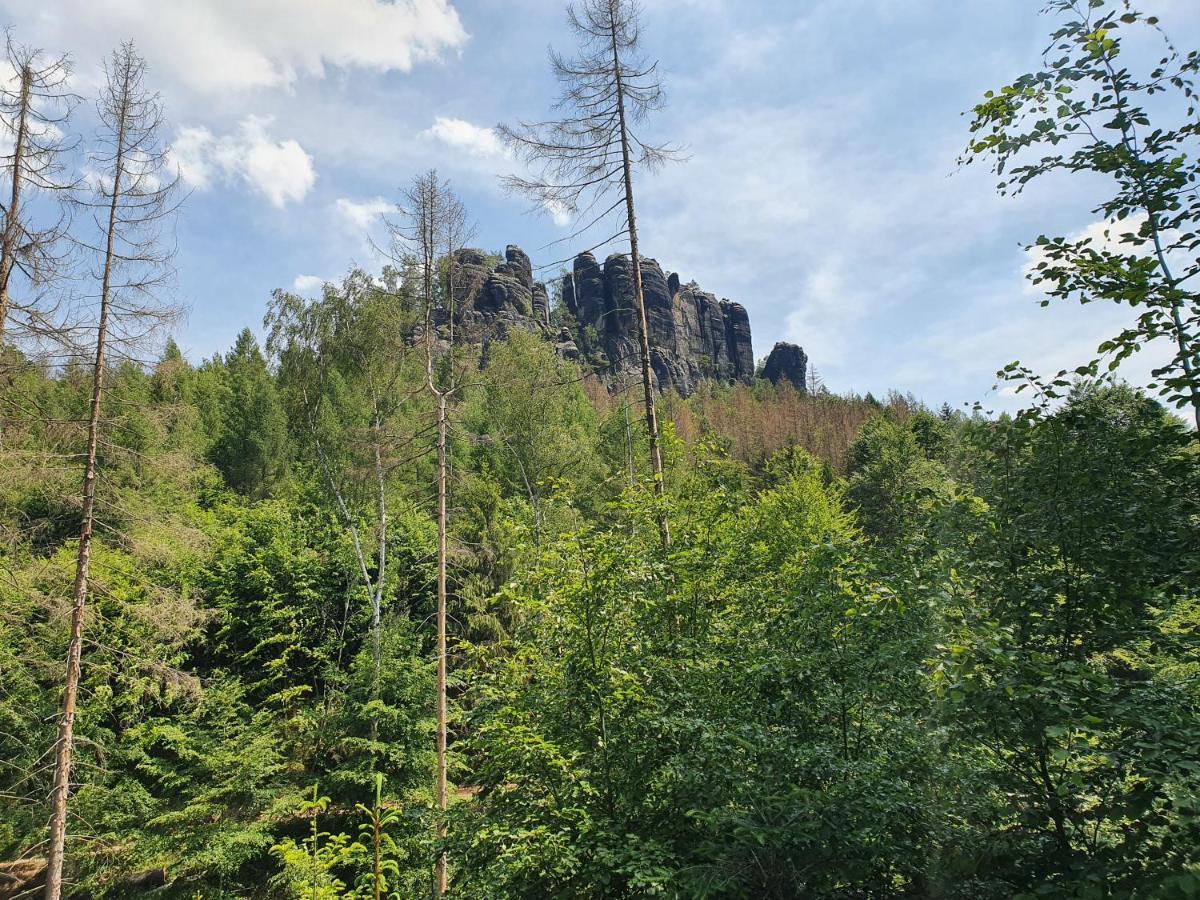 Fewo-Hierundjetzt Lichtenhain Bei Sebnitz Am Malerweg Exterior photo